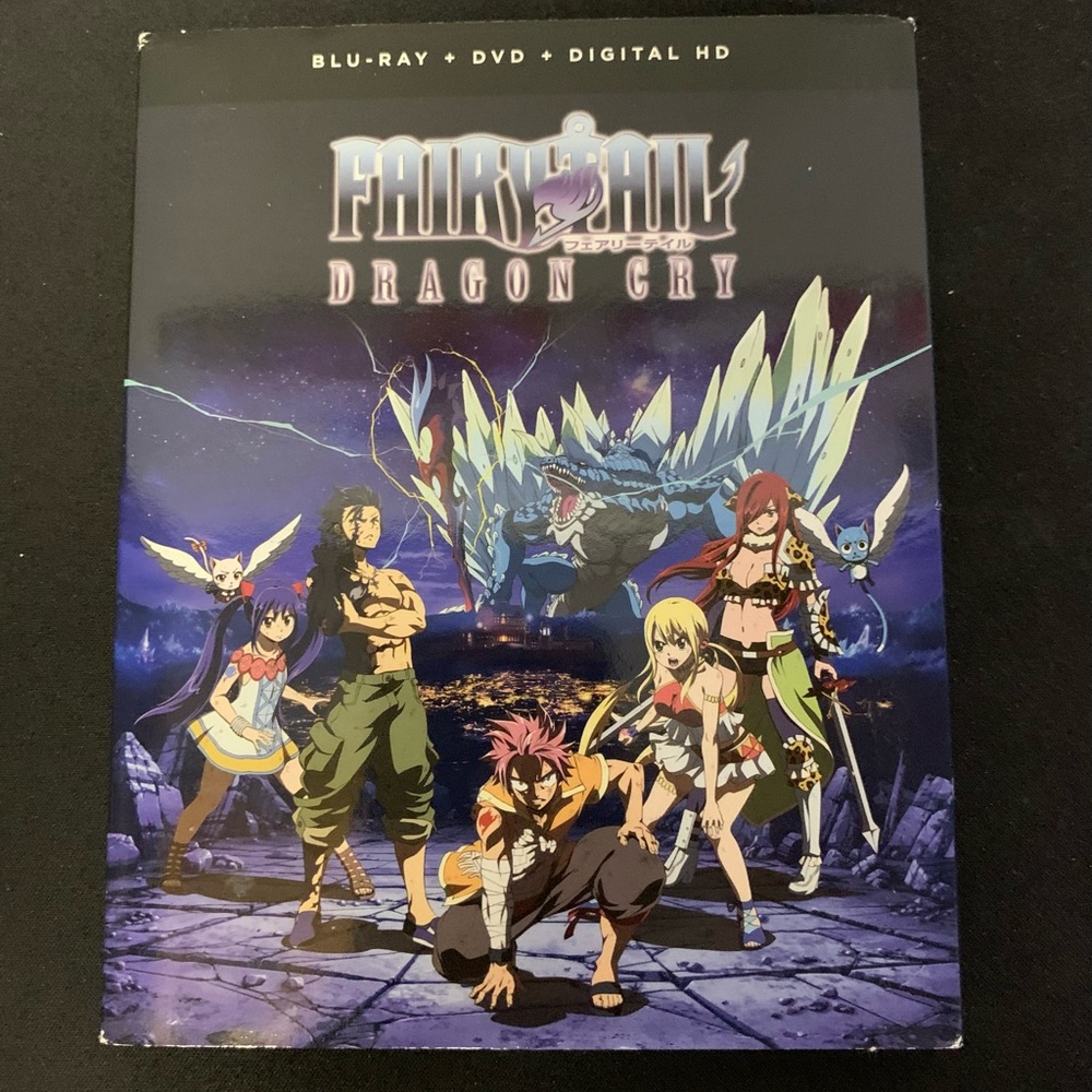 Fairy Tail The Movie Dragon Cry Blu-Ray+DVD New